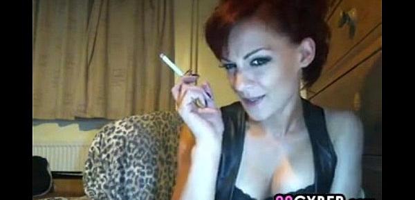  MILF Smoking In Her Room